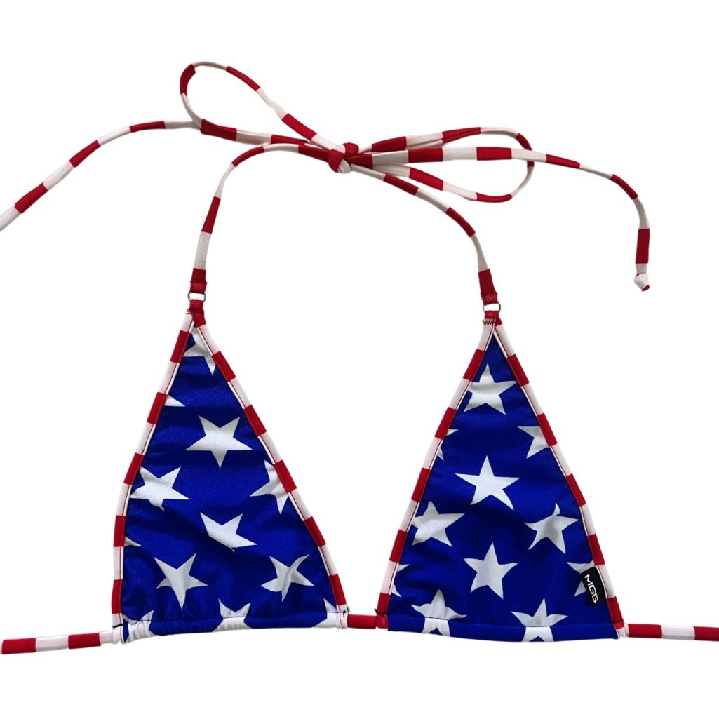 Stars & Stripes - Classic Bikini Top image 4