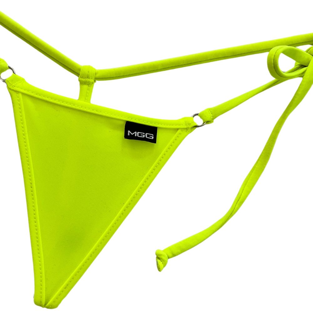 Electric Lemonade - Single Tie Side Bikini Bottom image 1