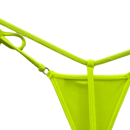 Electric Lemonade - Single Tie Side Bikini Bottom image 2