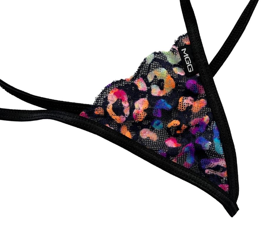 Electric Leopard - Lace G-String Lingerie image 3