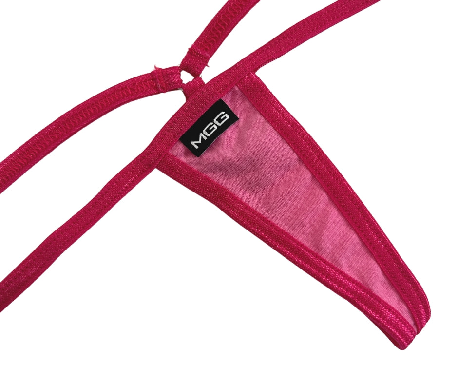 Light Pink Cotton - Extreme G-String Underwear image 1