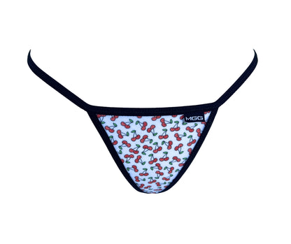 Cherries - Cotton - Low Rise G-String Underwear image 0