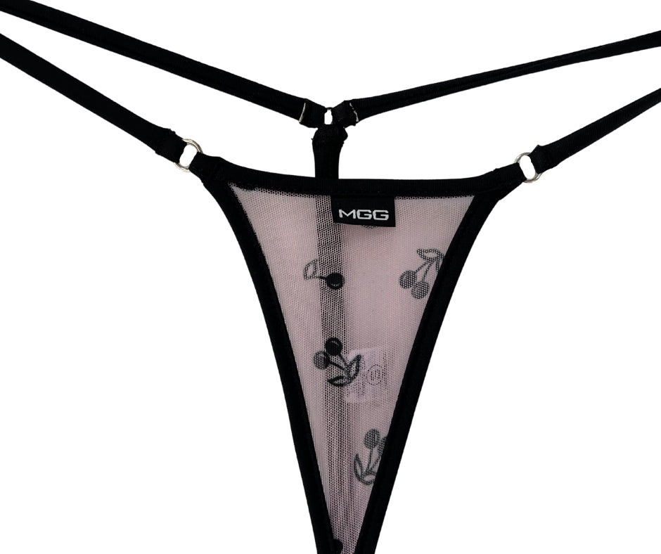 Cherry Bomb Sheer - Nano Bikini Bottom image 1