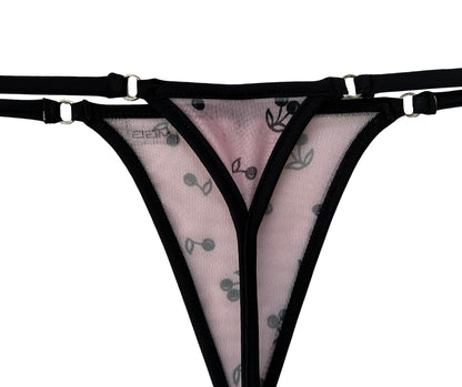 Cherry Bomb Sheer  - Mini Bikini Bottom image 4