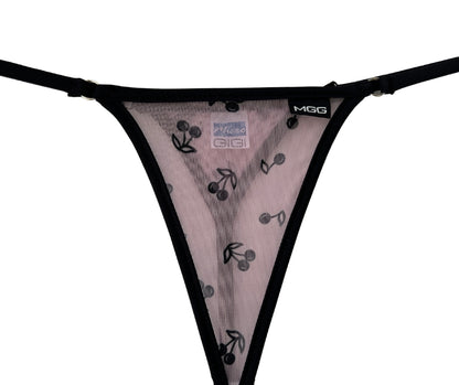 Cherry Bomb Sheer  - Mini Bikini Bottom image 3