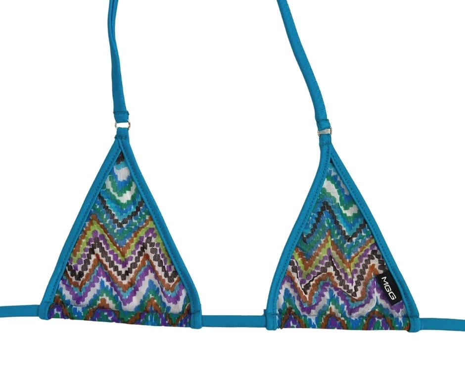 Changing Tides Sheer - Mini Triangle Bikini Top image 3