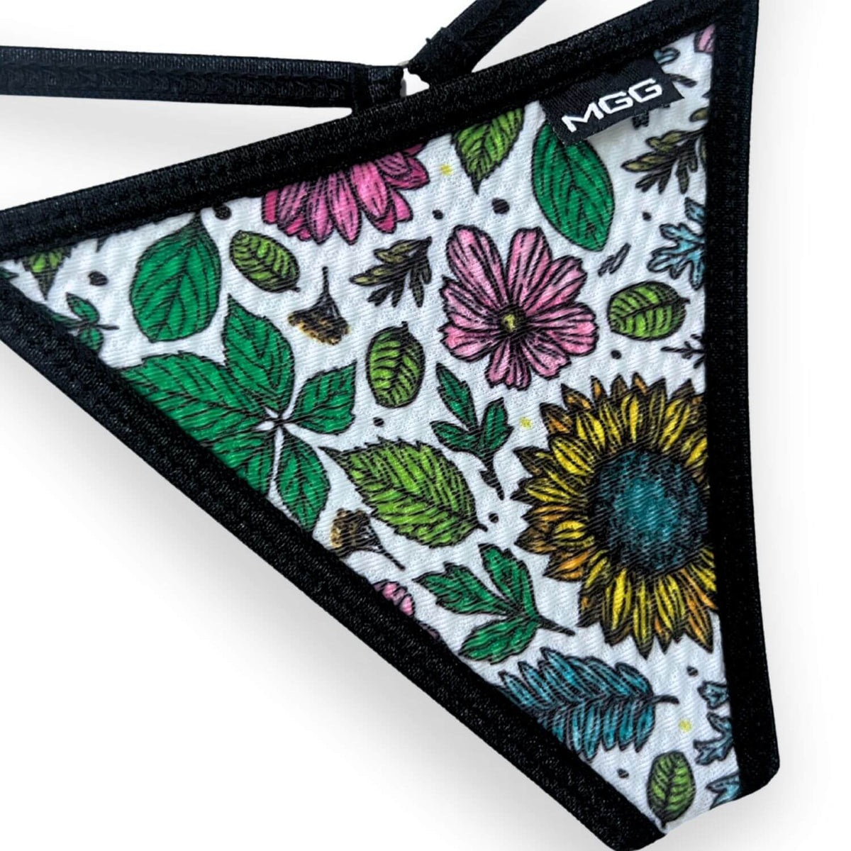Fall Flowers - Low Rise Cotton G-String