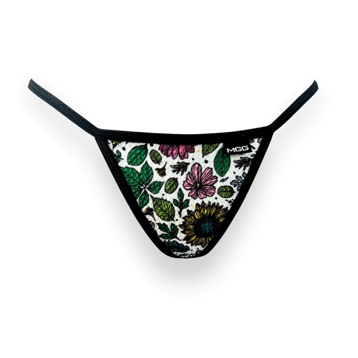 Fall Flowers - Low Rise Cotton G-String