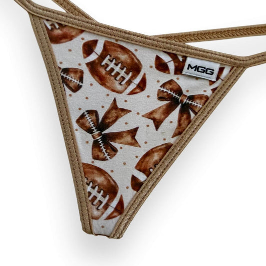 Football - Low Rise Cotton G-String