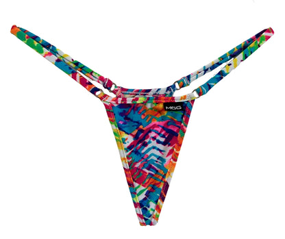 Vivid Waves - Mini Bikini Bottom image 2