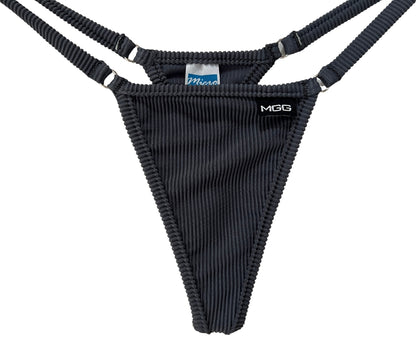 Slate Gray- Mini Bikini Bottom image 2