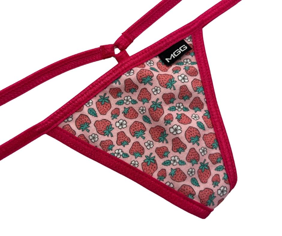 Strawberry Field - Low Rise G-String Underwear image 1