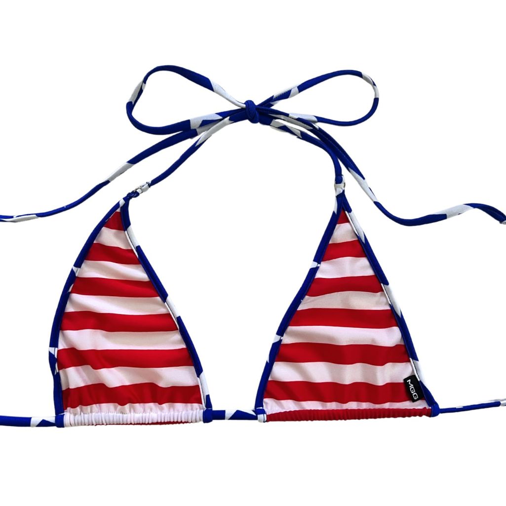 Stripes n Stars - Classic Bikini Top image 2