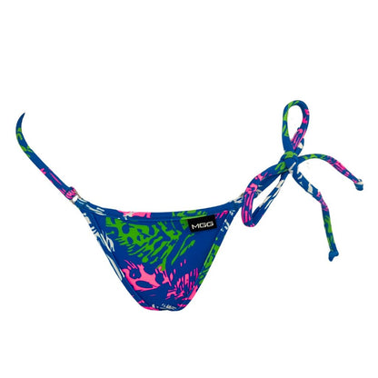 Jungle Feathers - Single Tie Side Bikini Bottom image 0