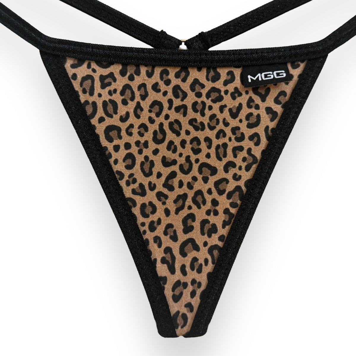 Leopard Print - Low Rise Cotton G-String