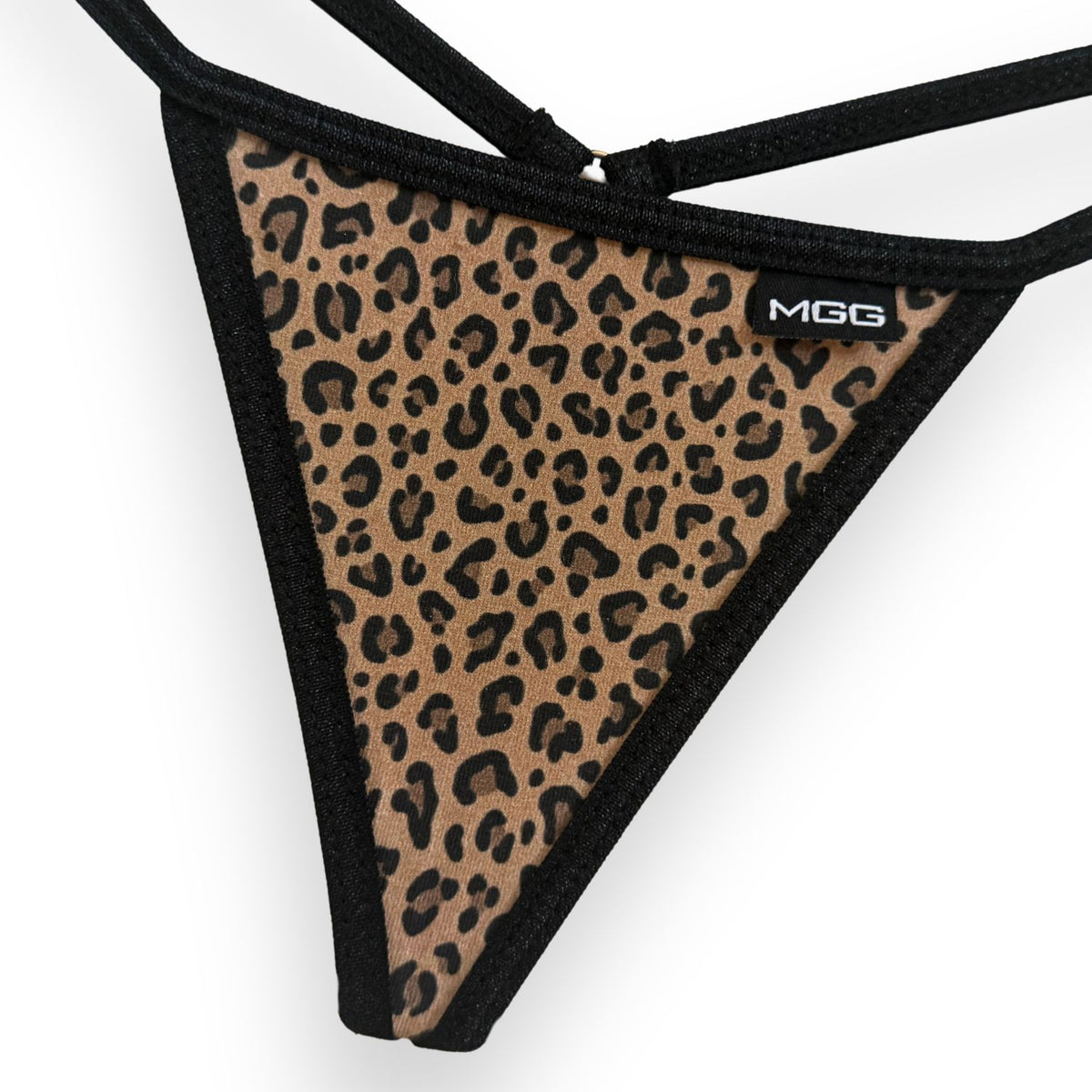 Leopard Print - Low Rise Cotton G-String