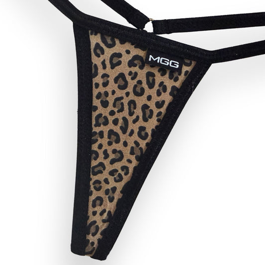 Leopard Print - Mini Cotton G-String