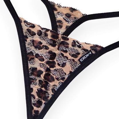Vino - Tanga de encaje Ropa interior tipo tanga