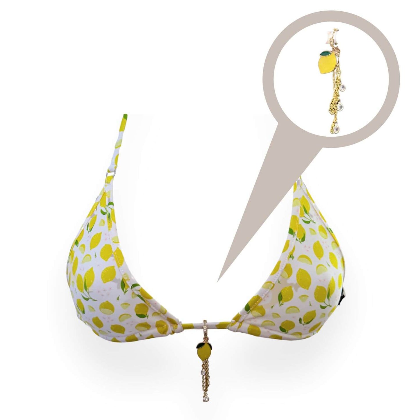 Lemon Drop Bikini Top Charm