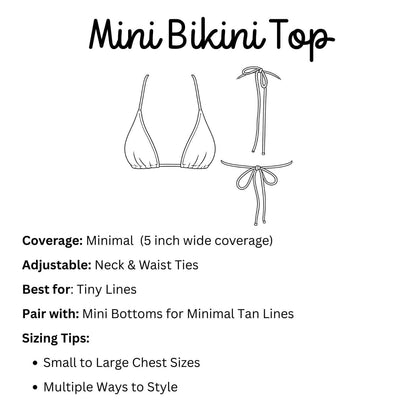 Après Frost - Top de bikini mini