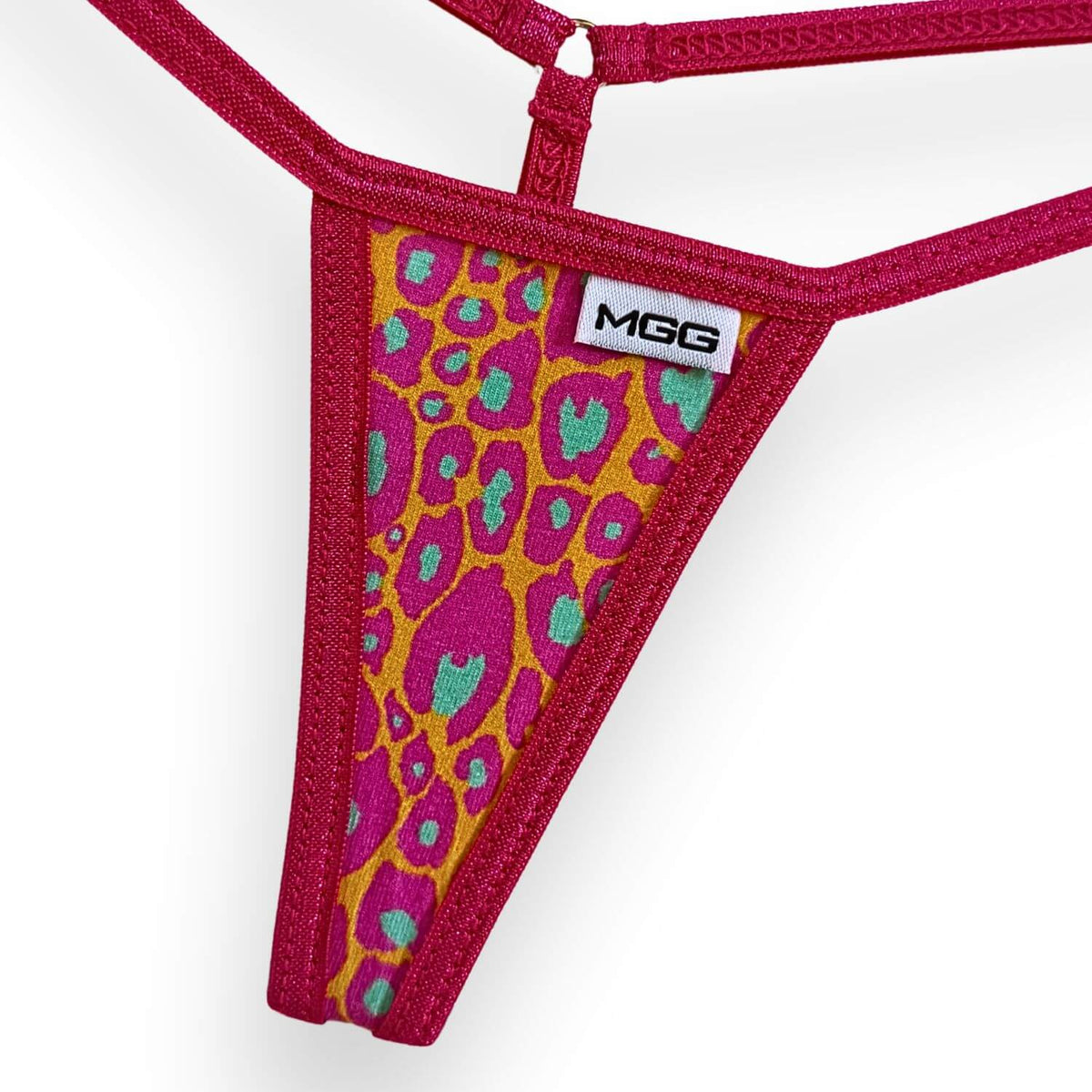 Neon Leopard - Mini Cotton G-String