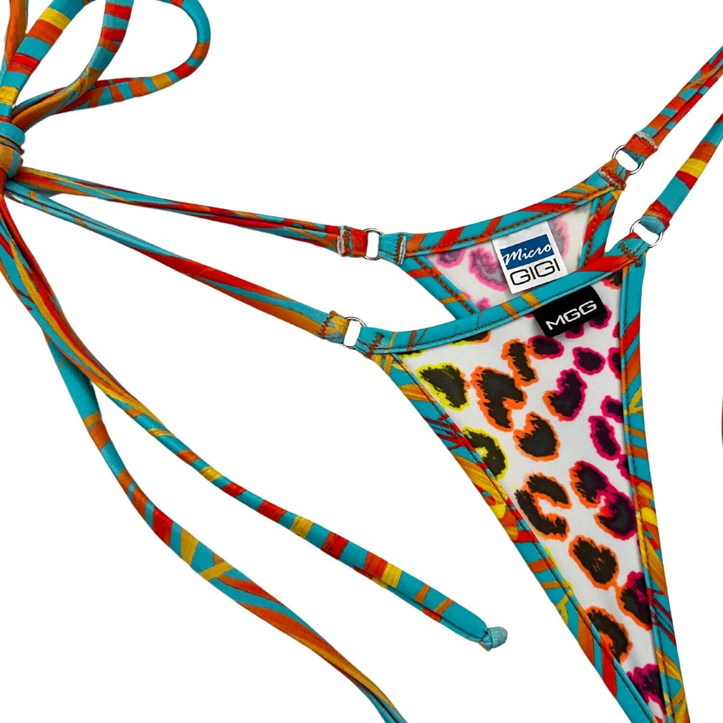 Safari Palm - Tie Sides Bikini Bottom