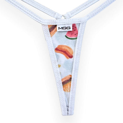 Pastèque d'été - Rose - String en coton extrême