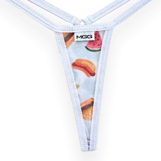 Pastèque d'été - Rose - String en coton extrême