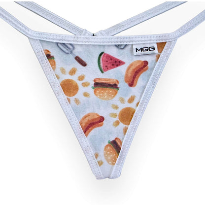 Summer BBQ - Low Rise Cotton G-String