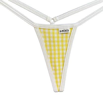 Mini tanga de algodón Sandía de verano - Rosa