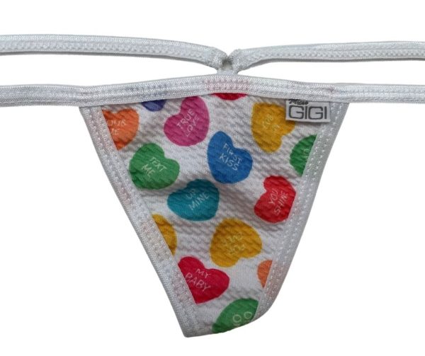 Low Rise Candy Heart G-String 2
