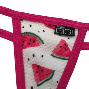 Low Rise Summer Watermelon Micro Thong G-string Panty, Special  Occasion,sexy G-string, Fun Gift for Her, Xmas Lights, Water Melon -   Canada