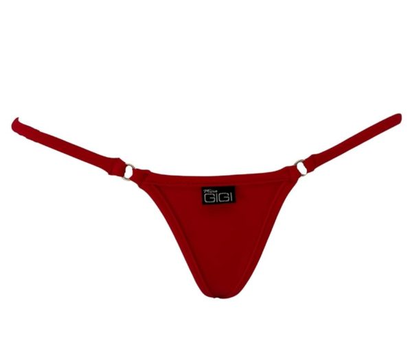 Candy Apple Red - Nano Bikini Bottom - Micro Gigi