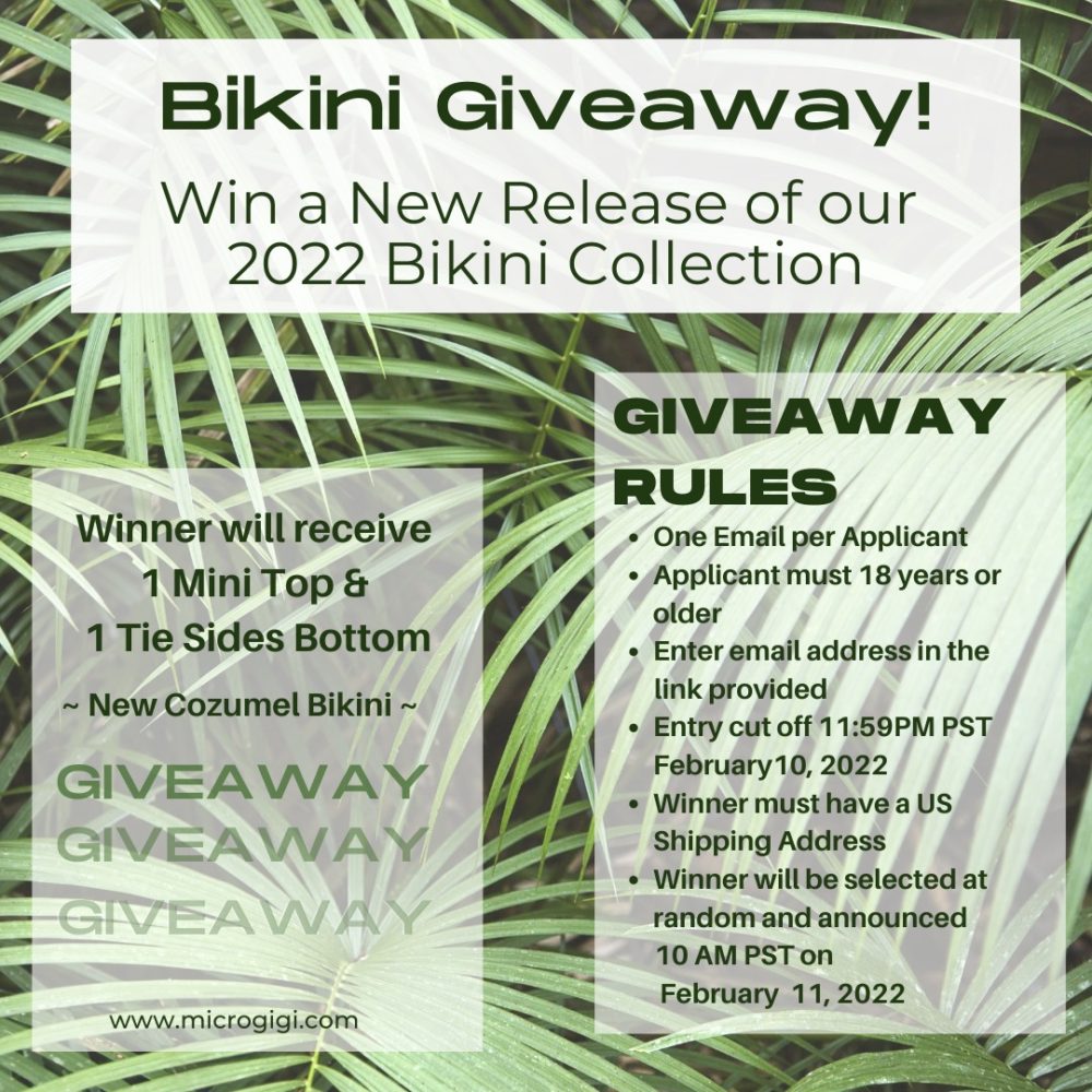 Bikini Giveaway