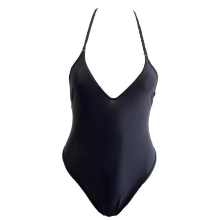 Midnight Black - Cheeky One Piece - Micro Gigi