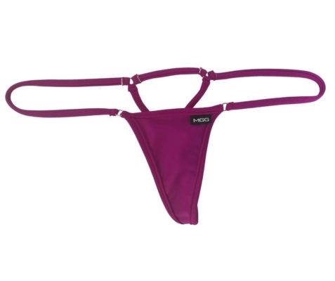 Magenta - Open Triangle Bikini Bottom - Micro Gigi