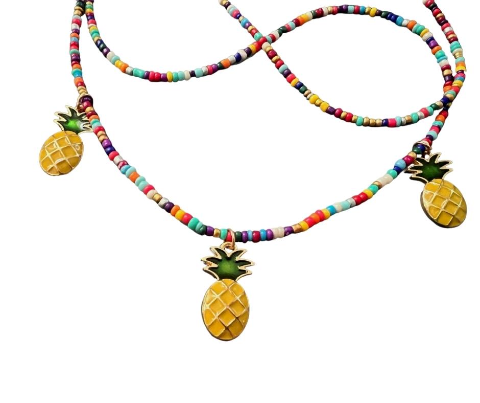 pineapple belly chain 3f