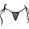 sheer wicked temptation tie sides bottom