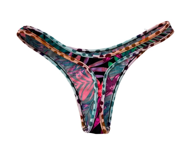 Flora & Fauna - Classic T-Back Bikini Bottom - Micro Gigi