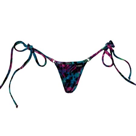 Neon Tropics Tie Sides Bottom