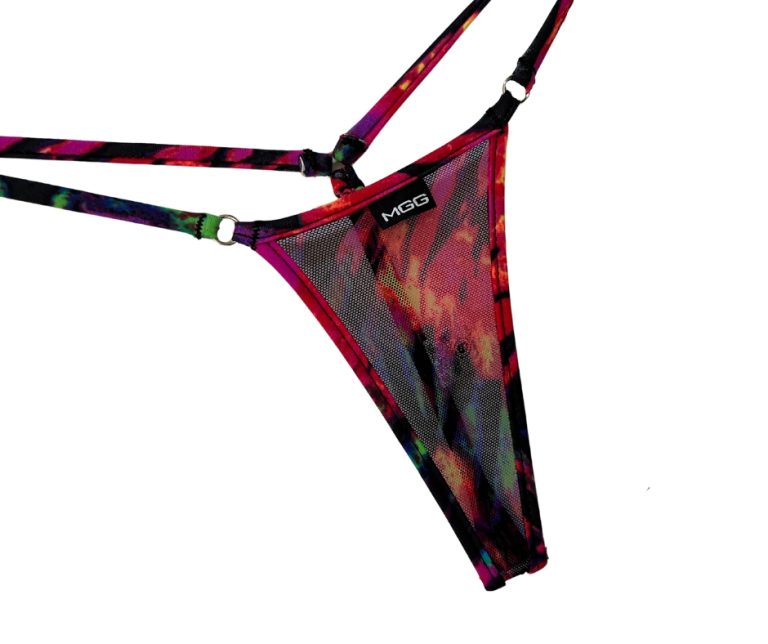 Sheer Tropic Heat - Nano Bikini Bottom - Micro Gigi