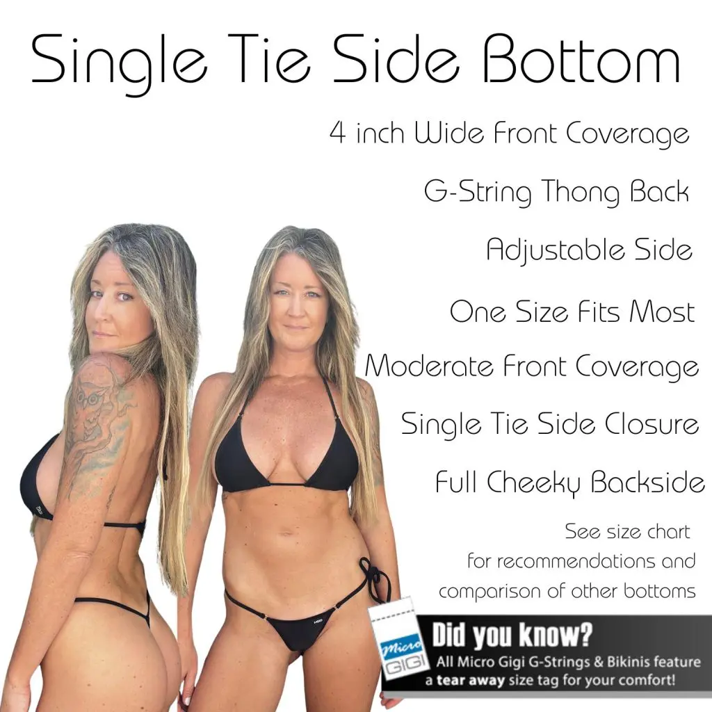 Burrr-Berry - Single Tie Side Bikini Bottom - Image 4
