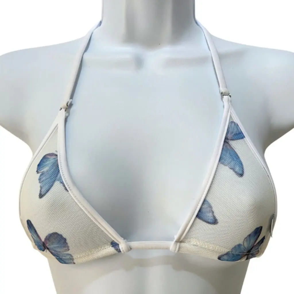 Mariposa Sheer - Mini Bikini Top - Image 3