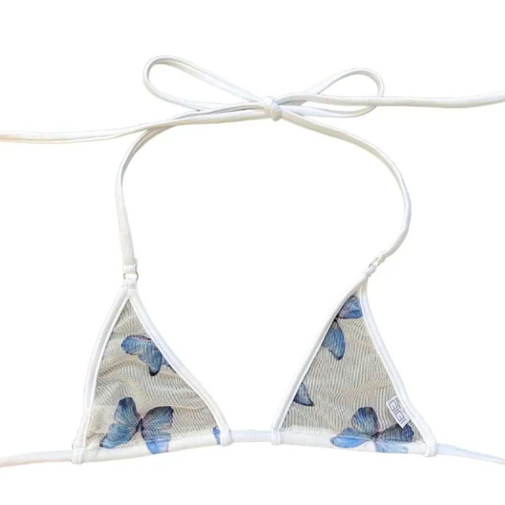 Mariposa Sheer - Mini Bikini Top - Image 2