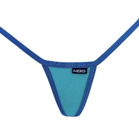 aqua cotton mini g-string