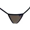 black and tan low rise g-string