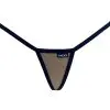 black and tan mini g-string
