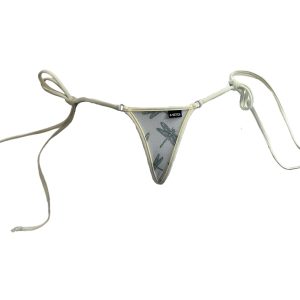 Dragonfly Sheer -Tie Sides Bikini Bottom
