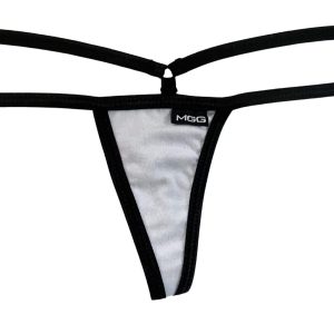 Lilac Sparkle Sheer- Low Rise G-String Underwear - Micro Gigi