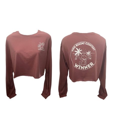 Mauve Bikini Winner Long Sleeve